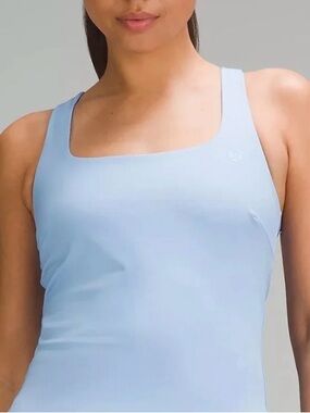Lululemon Spring and Summer Blue Racerback Tank